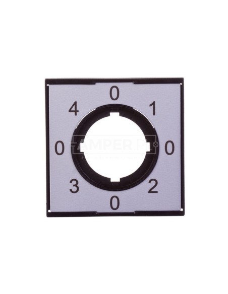 Tabliczka opisowa aluminium kwadratowa 0-1-0-2-0-3-0-4 M22-XCK2 279435