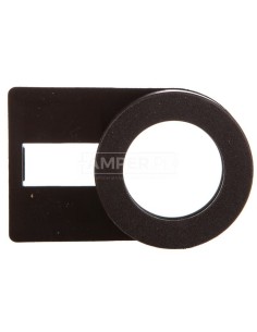 Adepter redukcyjny 30/22mm plastikowy do przycisków i lampek z etykietą IP69K ZB5AZ025