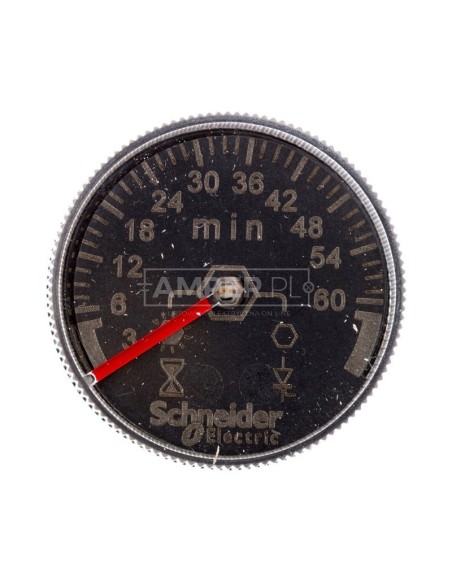 Licznik czasu pulpitowy 22mm 100-240V AC/DC 3-60min XB5DTGM5