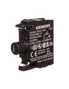 Oprawka z LED czerwona 24-230V AC/DC montaż czołowy Sirius ACT 3SU1401-1BH20-1AA0