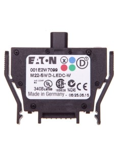 Zestaw świetlny z diodą LED biała 30V DC montaż czołowy SmartWire-DT 115997