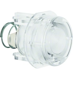 Akcesoria osprzęt Przycisk do łącznika i sygnalizatora E10, jasny przezroczysty 127902 Berker Hager