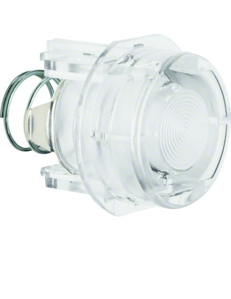 Akcesoria osprzęt Przycisk do łącznika i sygnalizatora E10, jasny przezroczysty 127902 Berker Hager