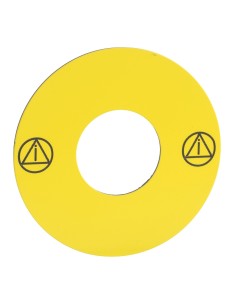 Etykieta bez ozn., O 45mm, do przyc. awaryjnego zatrzymania ZB6Y7001