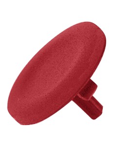 Wkładka czerw. bez ozn. zwykła do okrągłych przycisków wyst. O 22mm ZBL4 /10szt./