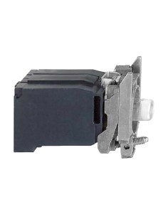 Zestaw św. z korpusem/kołnierzem mocującym z żarówką BA9s 400V ZB4BV5