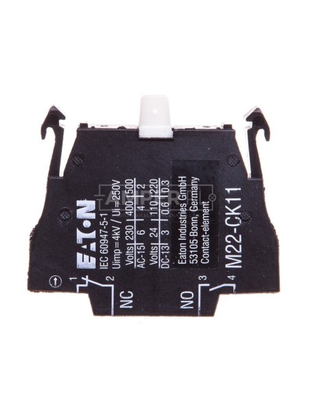 Styk pomocniczy 1Z 1R montaż czołowy M22-CK11 107940