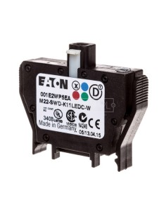 Styk pomocniczy 1P z diodą LED białą montaż czołowy SmartWire-DT 116003