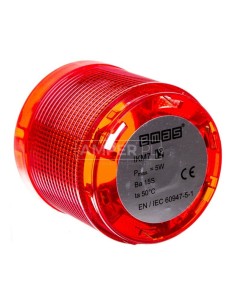 Moduł świetlny bez źródła światła czerwoy do kolumn sygnalizacyjnych T0-IKM7K