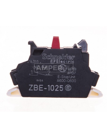 Styk pomocniczy 1R montaż czołowy ZBE1025