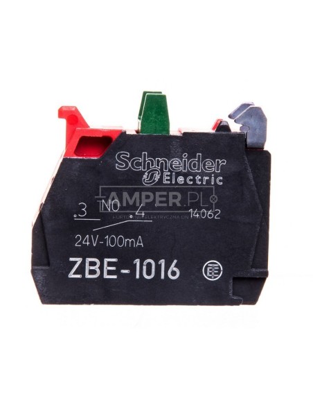 Styk pomocniczy 1Z montaż czołowy ZBE1016