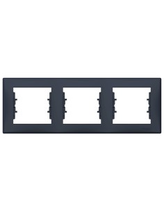 Sedna Ramka 3-krotna pozioma grafit SDN5800570