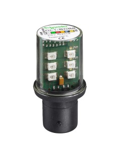 Żarówka LED niebieska BA15D 24VAC/DC DL1BDB6