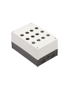 Obudowa kasety 12-otworowa 22mm szara IP67 M22-I12 222688