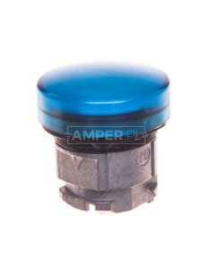 Główka lampki sygnalizacyjnej 22mm niebieski ZB4BV063