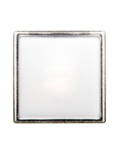 Główka lampki sygnalizacyjnej 30x30mm kwadratowa 22mm biała ZB5CV013