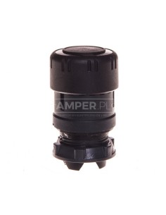 Napęd przycisku grzybkowego czarny przez obrót ZB5AS42