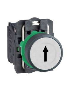 Przycisk z samoczynnym powrotem NO biały strz.g. XB5AA3341