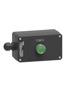 Kaseta sterownicza, XAW-G, plast., 1 NO, ziel., Start XAWG100EX