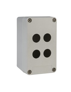 Kaseta sterownicza pusta- XAP-A, plast., 4 otwory 2 kolumnach XAPA1104