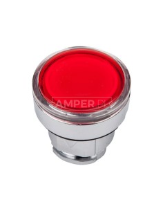 Napęd przycisku czerwony z podświetleniem z samopowrotem ZB4BW343