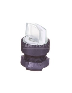 Napęd przełącznika 2 połóżeniowy biały bez samopowrotu ZB5AK1213