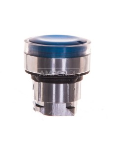 Napęd przycisku niebieski z podświetleniem z samopowrotem ZB4BW36