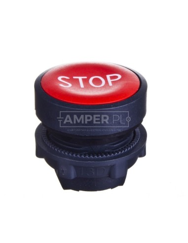Napęd przycisku czerwony /STOP/ z samopowrotem ZB5AA434