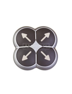 Napęd przycisku 4-ro pozycyjny czarny /strzałki/ z samopowrotem M22-D4-S-X7 286336