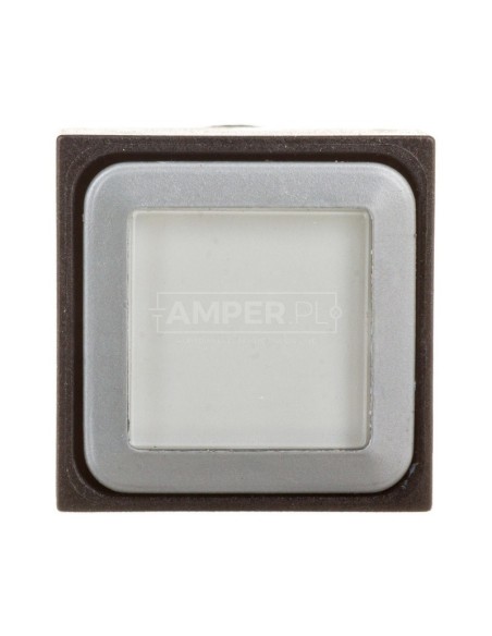 Napęd przycisku biały z podświetleniem z samopowrotem Q18LT-WS/WB 088561