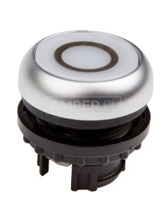 Napęd przycisku biały z podświetleniem z samopowrotem M22-DL-W-X0 216940