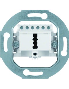 mechanizmy Gniazdo przyłączeniowe 6F+N, biały 448709 Berker Hager