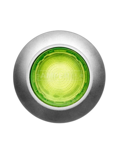 Napęd przycisku 30mm zielony z podświetleniem bez samopowrotu metalowy matowy IP69k Sirius ACT 3SU1061-0JA40-0AA0