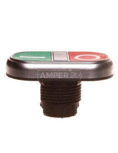 Napęd przycisku podwójny zielony/czerwony /O-I/ z podświetleniem z samopowrotem LPCBL7123