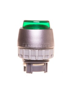 Napęd przycisku 22mm zielony z samopowrotem z podświetleniem SP22-WLZ