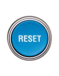 Napęd przycisku przedłużany niebieski /RESET/ z samopowrotem LPCR1196