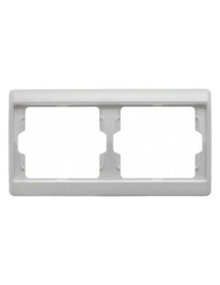 Arsys Ramka 2-krotna pozioma, biały  13630069 Berker Hager