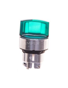 Napęd przełącznika 3 połóżeniowy zielony z samopowrotem z prawej do środka ZB4BK1833