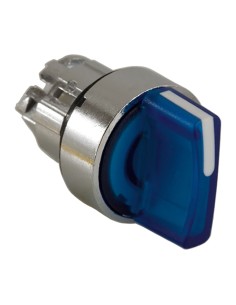 Główka przełącznika piórk. podśw. nieb., O22, 3 -poz., z sam. powr. ZB4BK1763