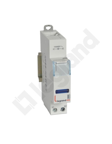 Lampka modułowa LED niebieska 110/400V L404 412929