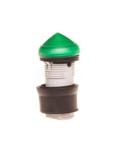 Lampka sygnalizacyjna 22mm zielona 250V AC/DC L-G 208690