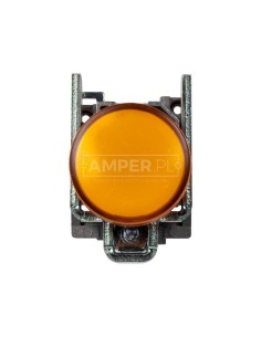 Lampka sygnalizacyjna 22mm żółta 24V AC/DC LED XB4BVB5