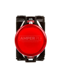 Lampka sygnalizacyjna 22mm czerwona 24-230V AC/DC W0-LDU1-L22D C