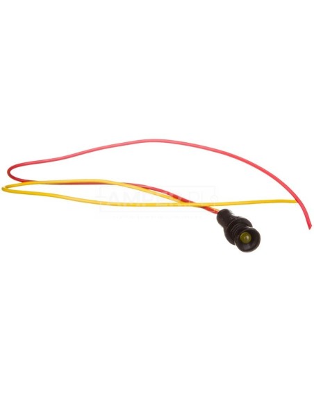 Lampka sygnalizacyjna 5mm żółta 12-24V AC/DC KLP 5Y/24V 84405004