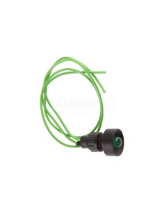 Lampka sygnalizacyjna 10mm zielona 230V AC KLP 10G/230V 84510005