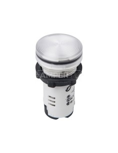 Lampka sygnalizacyjna 22mm biała 230V AC XB7EV07MP