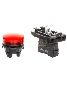 Lampka sygnalizacyjna 22mm czerwona 230V AC XB5AVM4