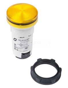 Lampka sygnalizacyjna 22mm żółta 24V AC/DC LED XB7EV05BP