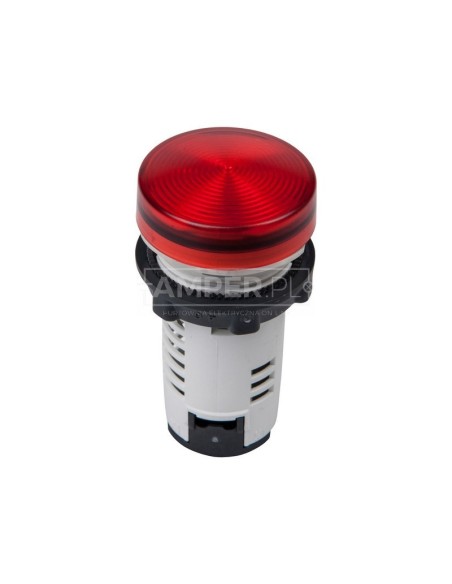 Lampka sygnalizacyjna 22mm czerwona 24V AC/DC XB7EV04BP