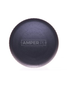 Napęd przycisku bezpieczeństwa czarny bez samopowrotem M22S-PV 225528